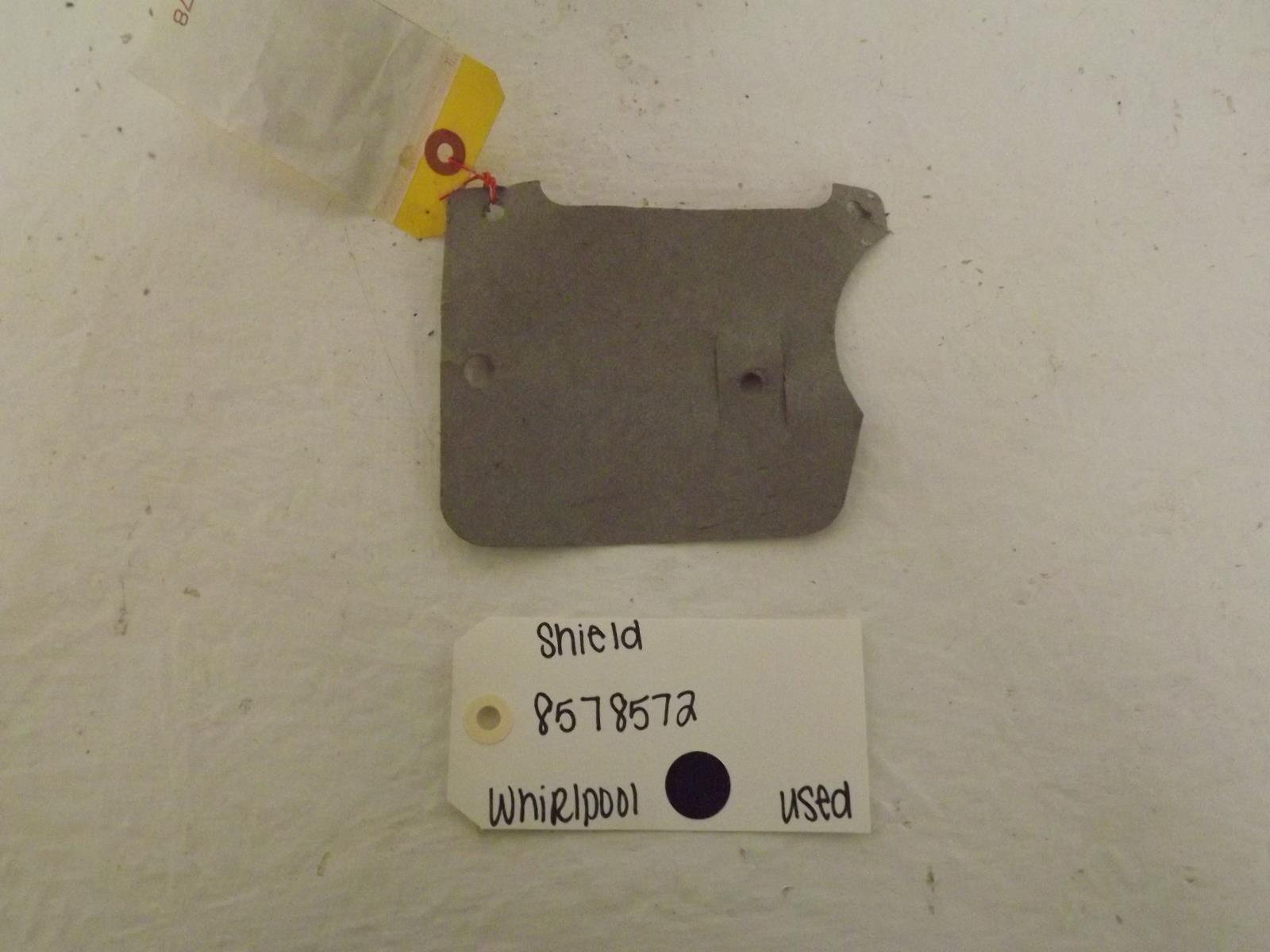 Whirlpool Washer 8578572 Shield Used Whirlpool Washer 8578572 Shield Used